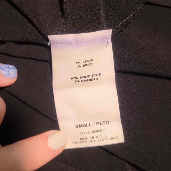 ABS Allen Schwartz 3/4 Sleeve Midi Wrap Dress - Picture 7 of 10